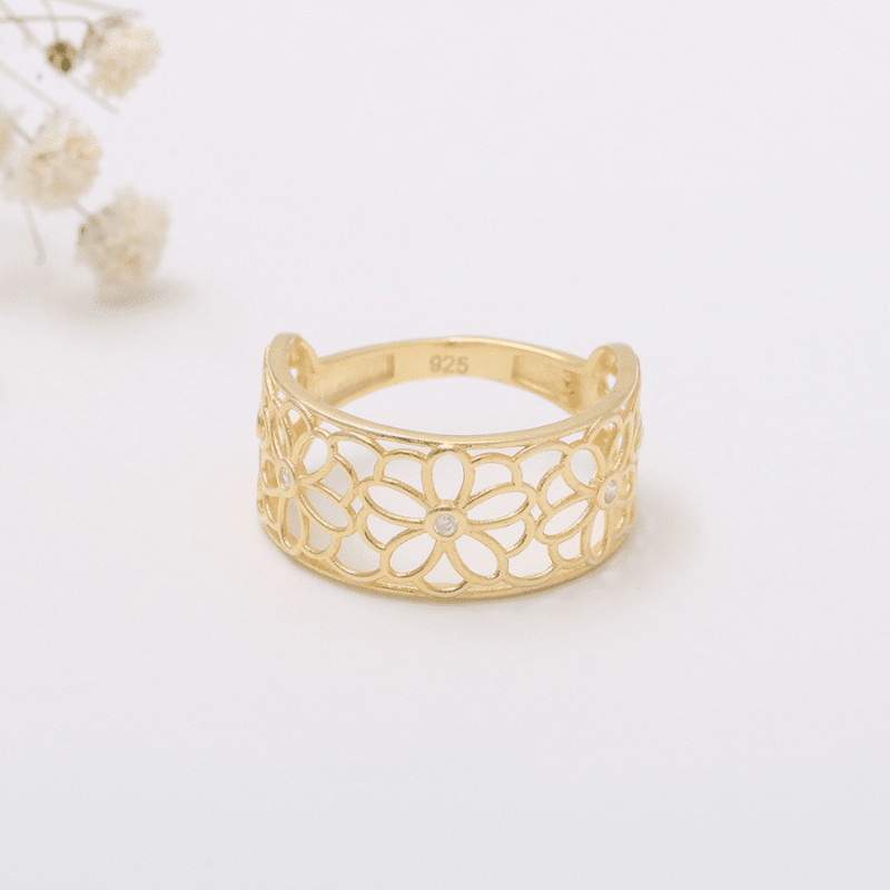 Flower Symphony Ringe