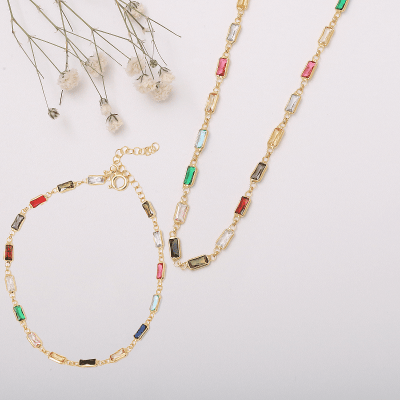 Colors of Retro Set jewelry sets