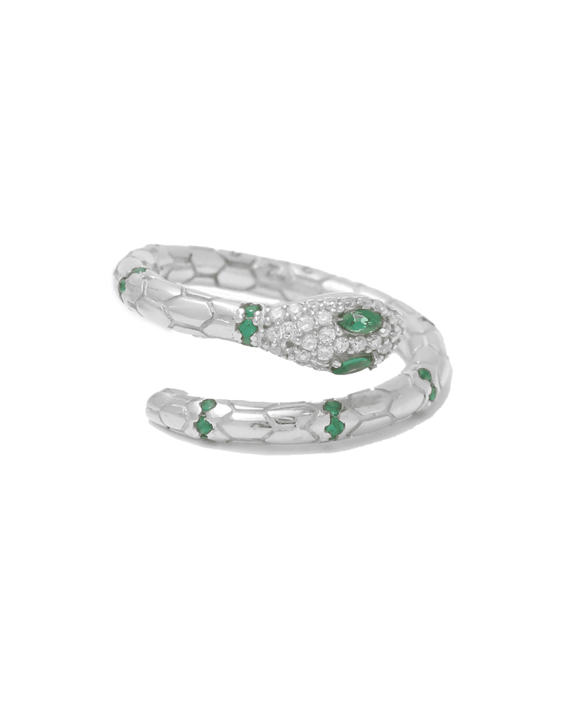 Green Snaky Ring