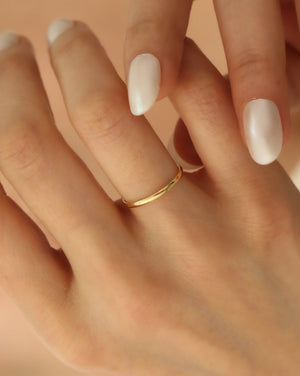 Silver Simplicity Ring