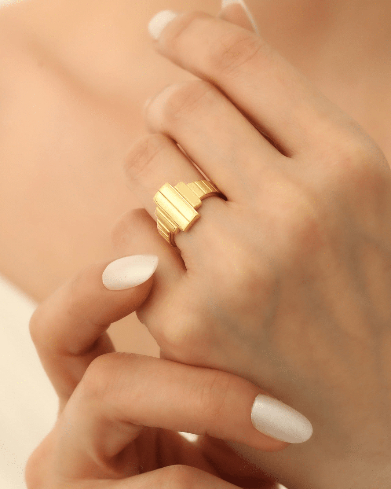 Modern Lines Ring