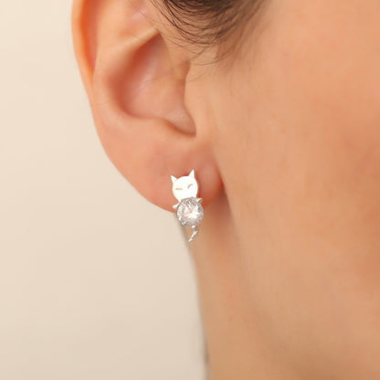 Cute Katze Ohrringe ohrringe